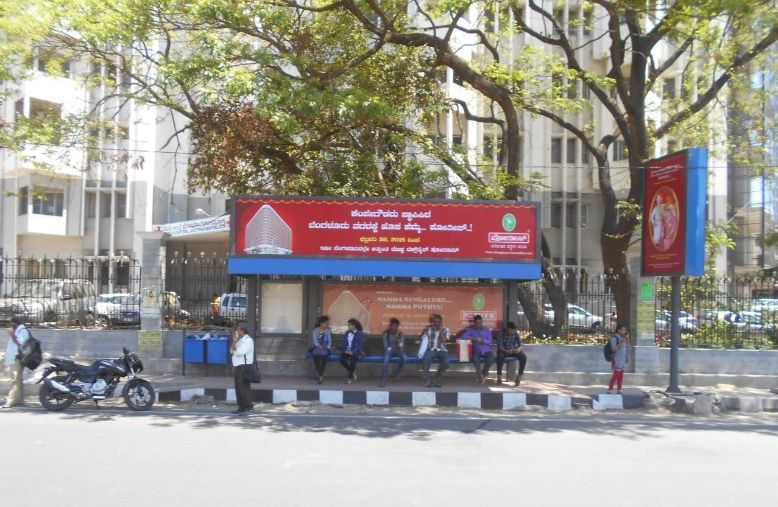 How to Book Hoardings in Bengaluru, Best Advertise company on Kalasipalya Bus Stop in Bengaluru